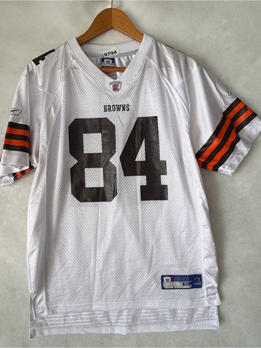 Vintage Cleveland Browns Joe Jurevicius #84 Jersey Reebok NFL Youth XL 8794